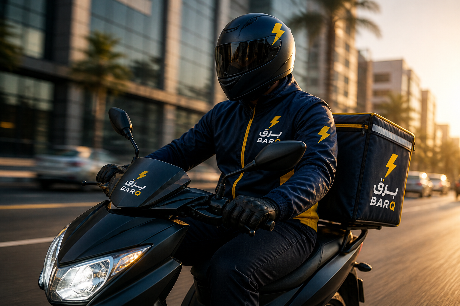 BarQ Delivery Rider